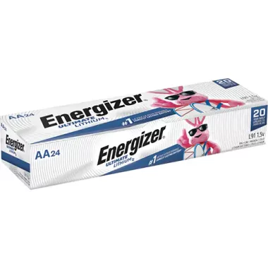 Energizer Lithium Battery, AA, 1.5v