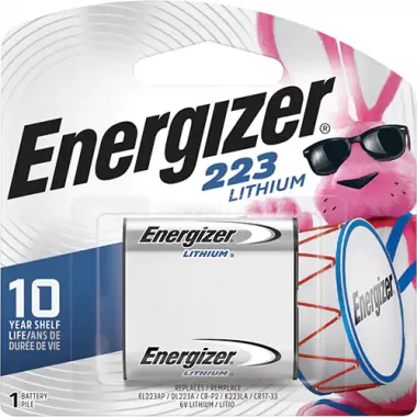 Energizer Lithium Battery, 223, 6v