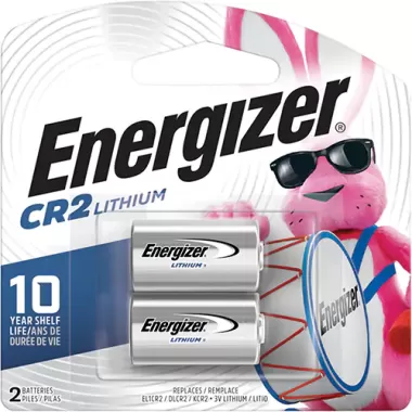 Energizer Lithium Battery, CR2, 3v
