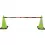 Retractable Cone Bar, 7' 5" Extended Length, Orange/Black