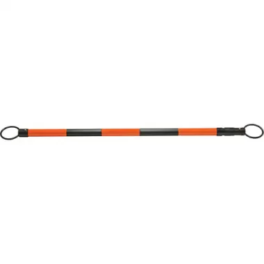 Retractable Cone Bar, 7' 5" Extended Length, Orange/Black