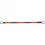 Retractable Cone Bar, 7' 5" Extended Length, Orange/Black