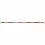Retractable Cone Bar, 7' 5" Extended Length, Orange/Black