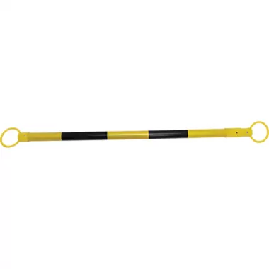 Barrier Cone Bar, 6' 6" Extended Length, Black